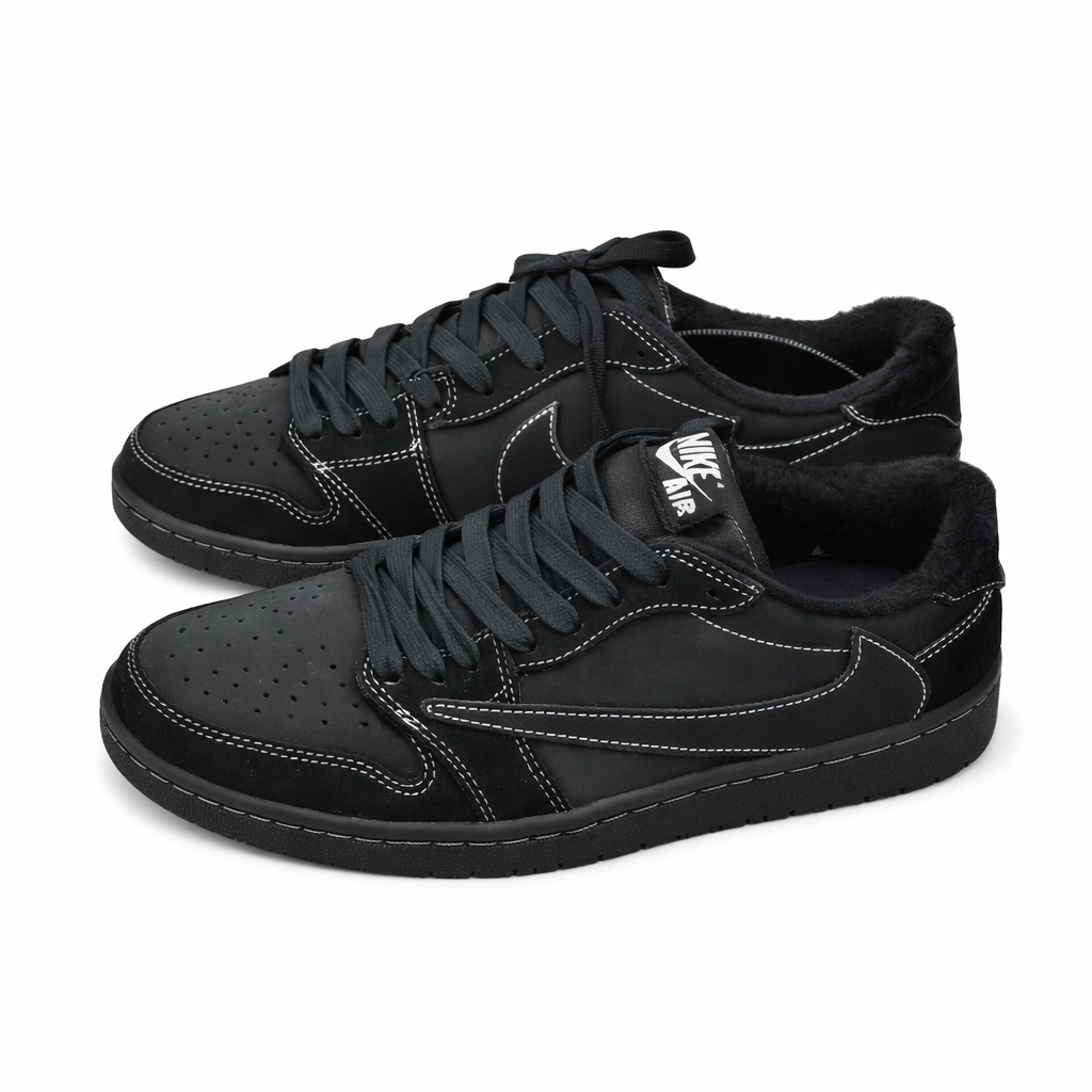 Nik e Air Jordan 1 Low Travis Scott Black Phantom SEMI UA TOP BATCH UA