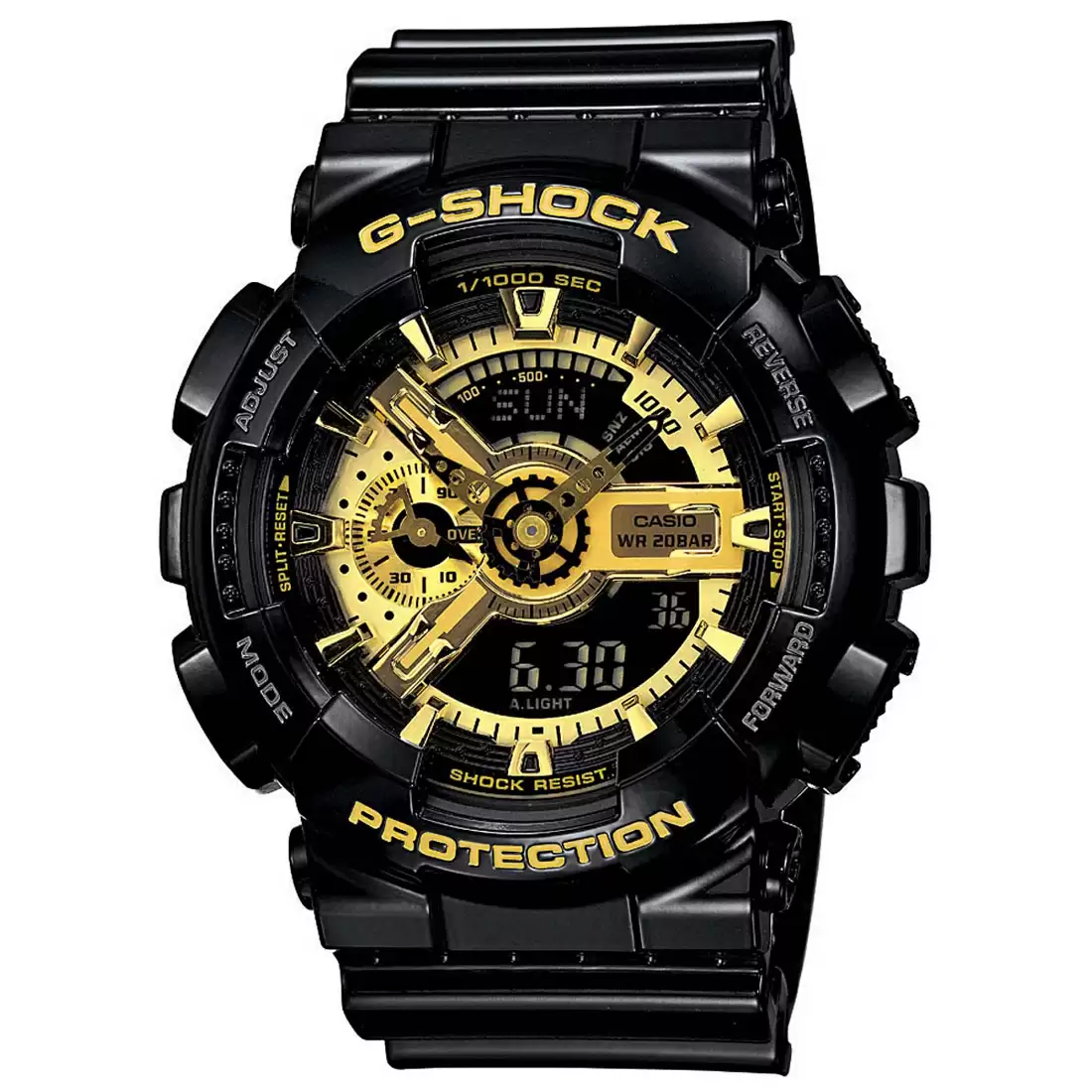 G-shock Black Gold Rubber Watch