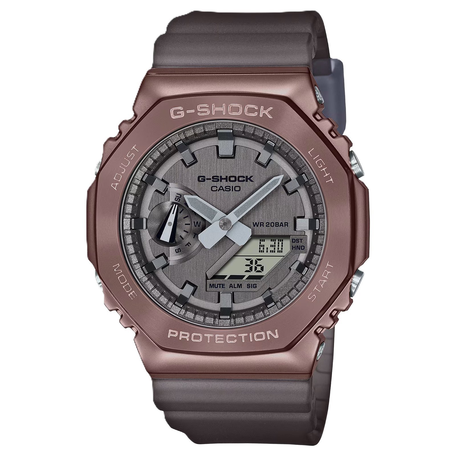 G-shock Gm 2100 Stainless Steel Rosegold Watch
