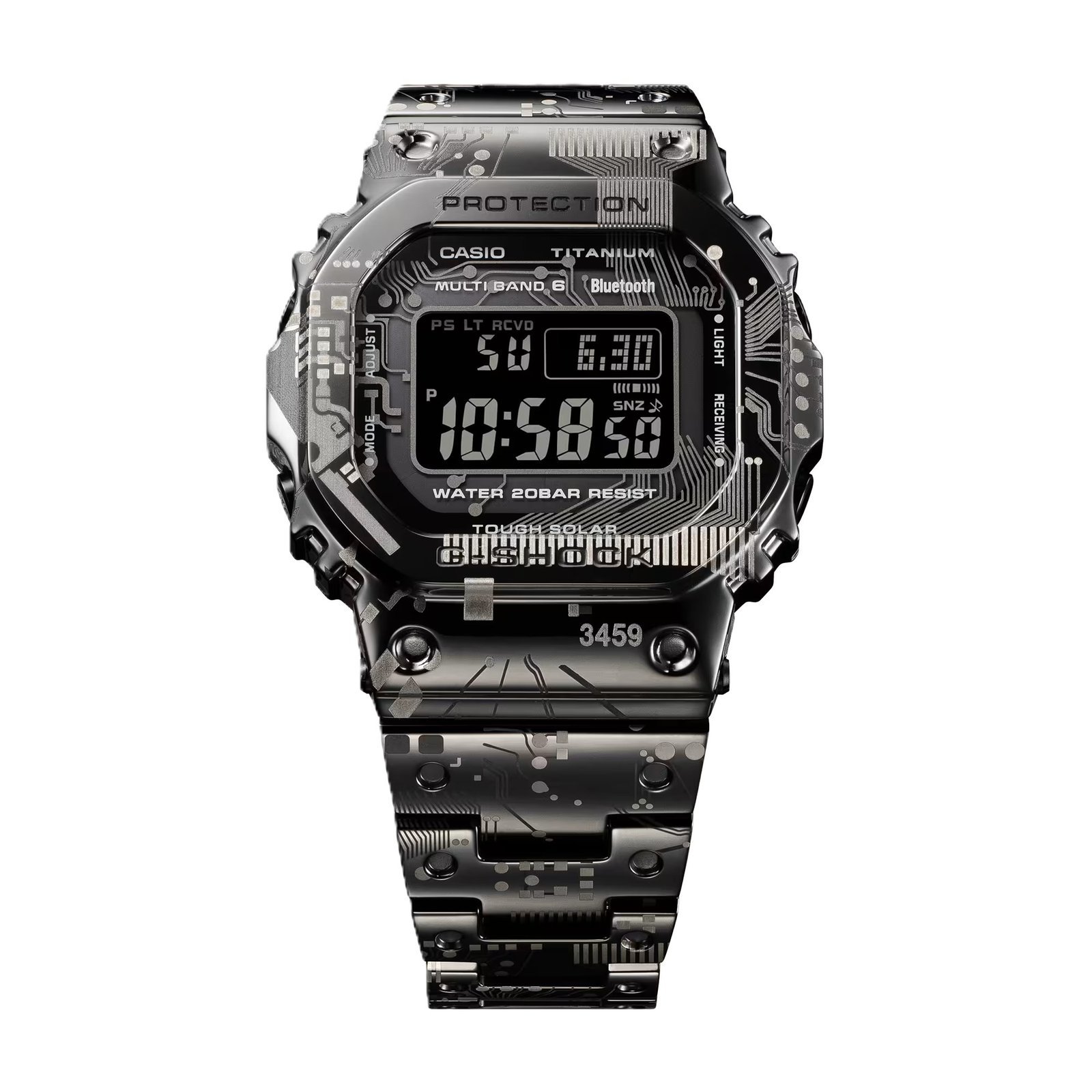 G-shock Black Metal Watch