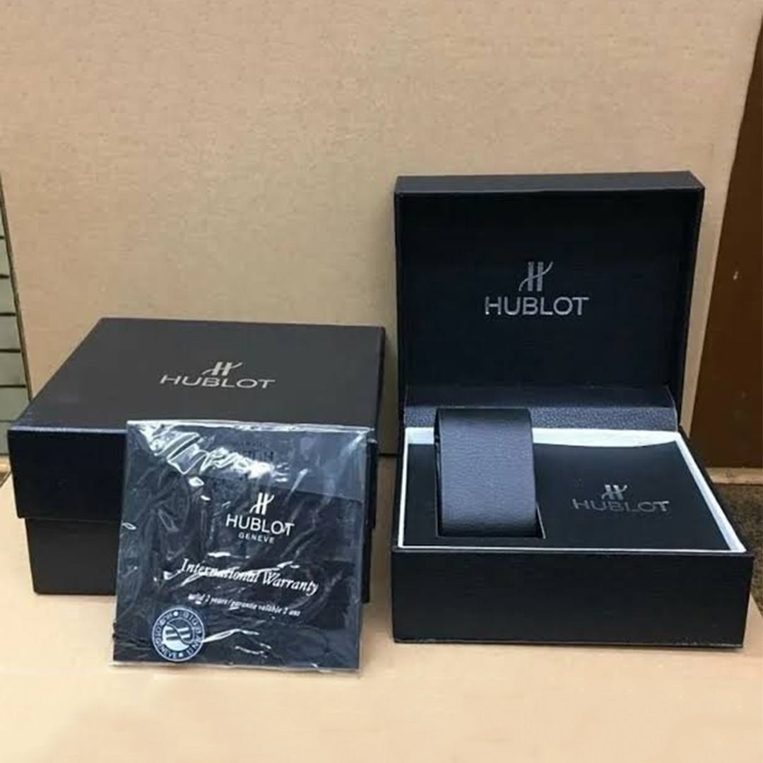 Hublot Silver Grey Automatic Metal Watch - Image 5