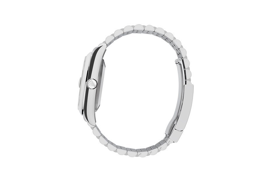 Rolex Date just 41 bright black, diamond-set - Image 4