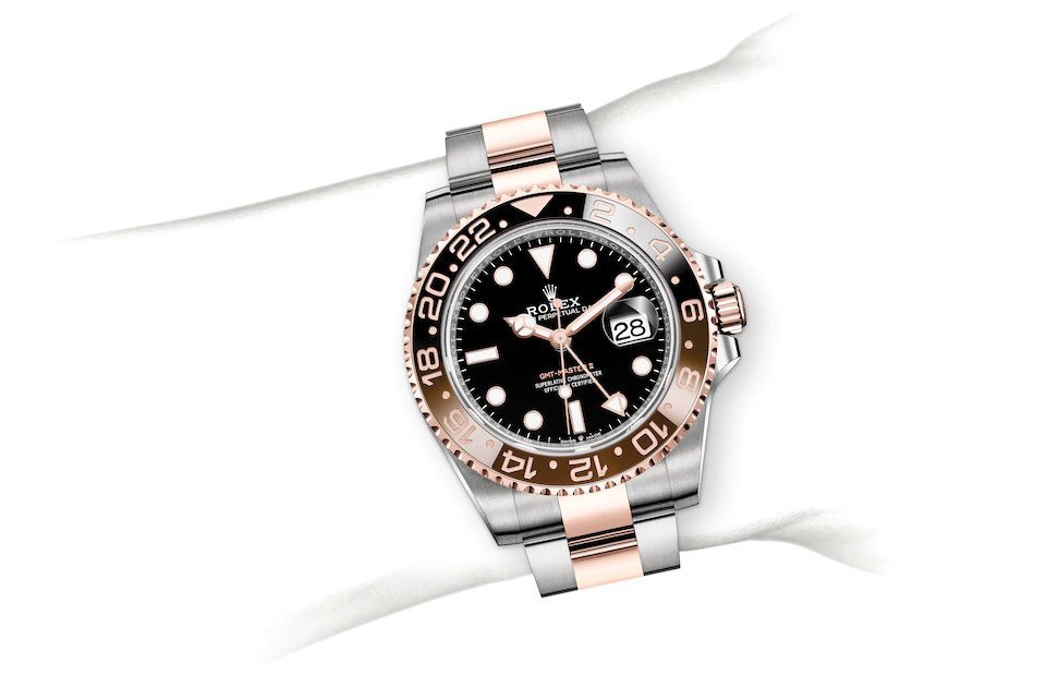 GMT-Master II Everose gold and Black dial. - Image 3