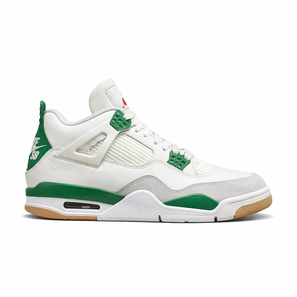 Nik_e Air Jordan Retro 4 Pine Green Semi Ua Quality 230 TOP BATCH UA