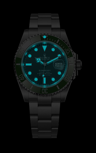 Rolex Submarine green and a black dial date - Image 4