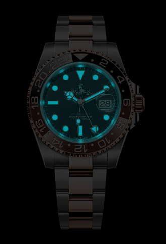 GMT-Master II Everose gold and Black dial. - Image 6