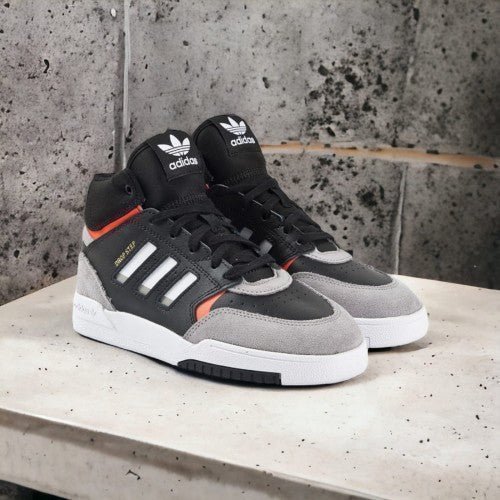 Branded Drop Step High Black White - Image 3