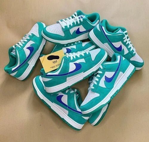 Branded Sb Dunk Low SE 85 Double Swoosh Neptrune Green - Image 4