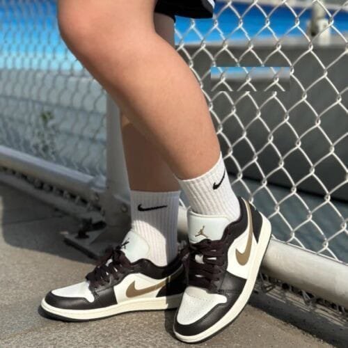 Branded  AJ 1 Low Shadow Brown - Image 3