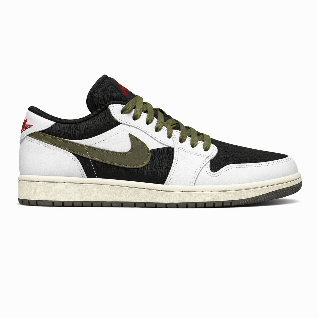 Nike Air Jordan Retro 1 Low X Travis Scott Olive UA QUALITY 218 TOP BATCH UA