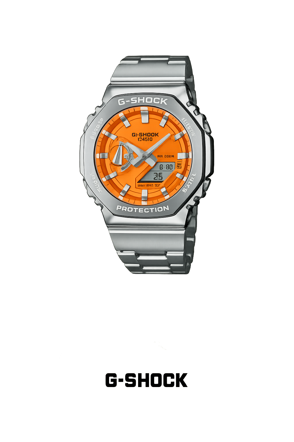 G-Shock Steel Series – Vibrant Orange Dial Edition