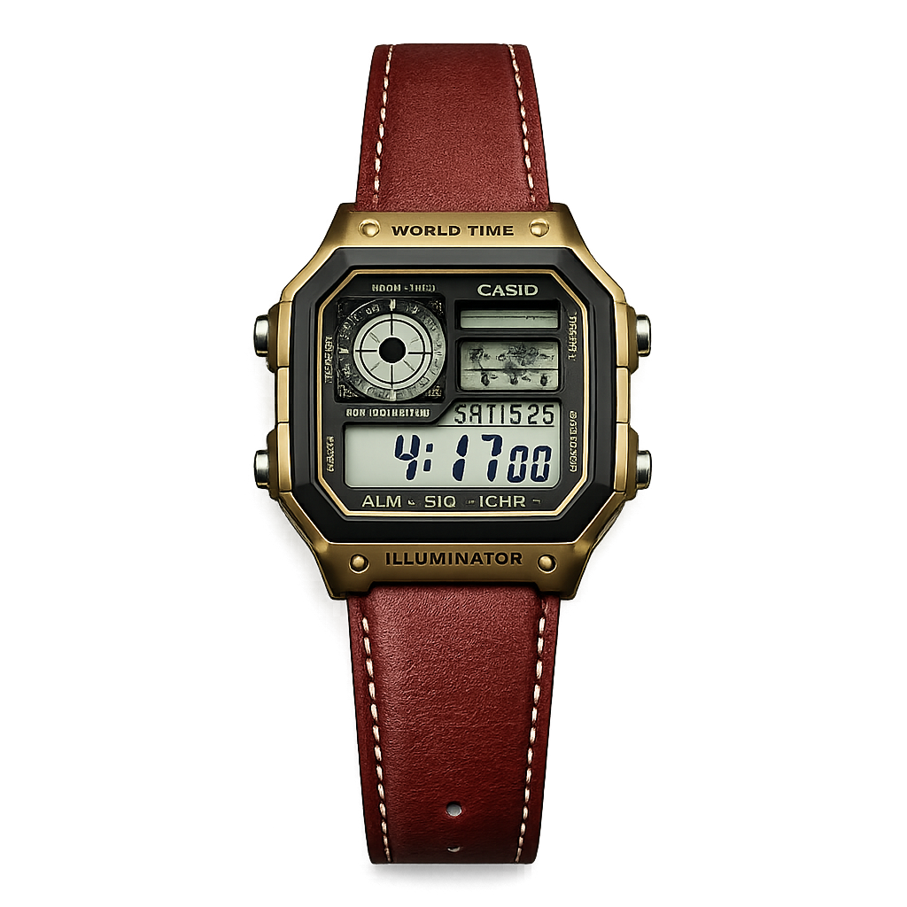 Casio AE-1200 Illuminator Brown - J1234