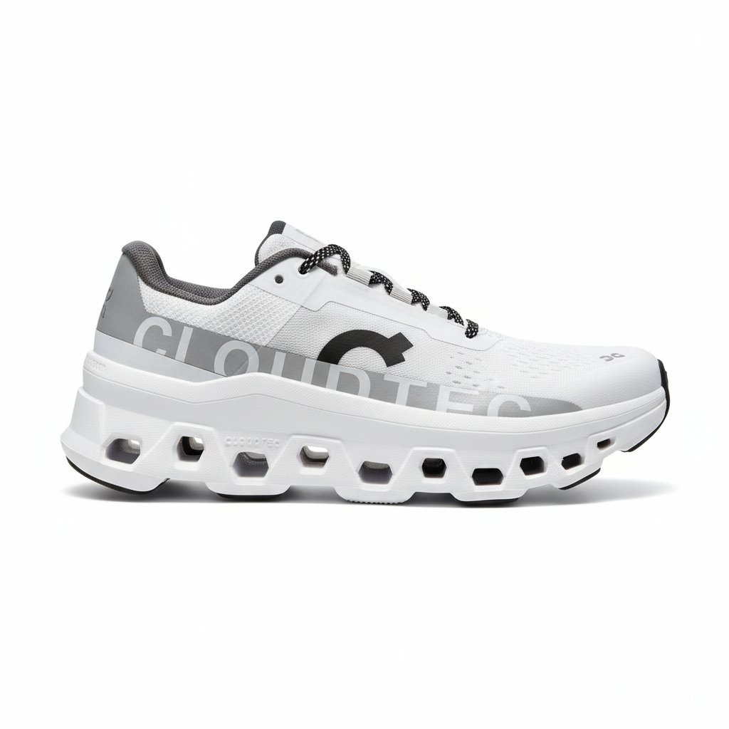 OnRunning Cloudmonster - White Black TOP BATCH UA