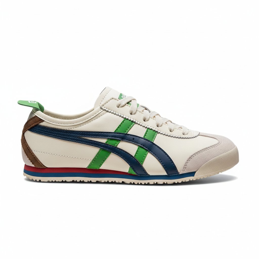 Onitsuka Tiger Mexico 66 Navy Green 263  TOP BATCH UA