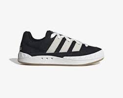 Branded Adimatic Core Black White Sneakers - Image 4