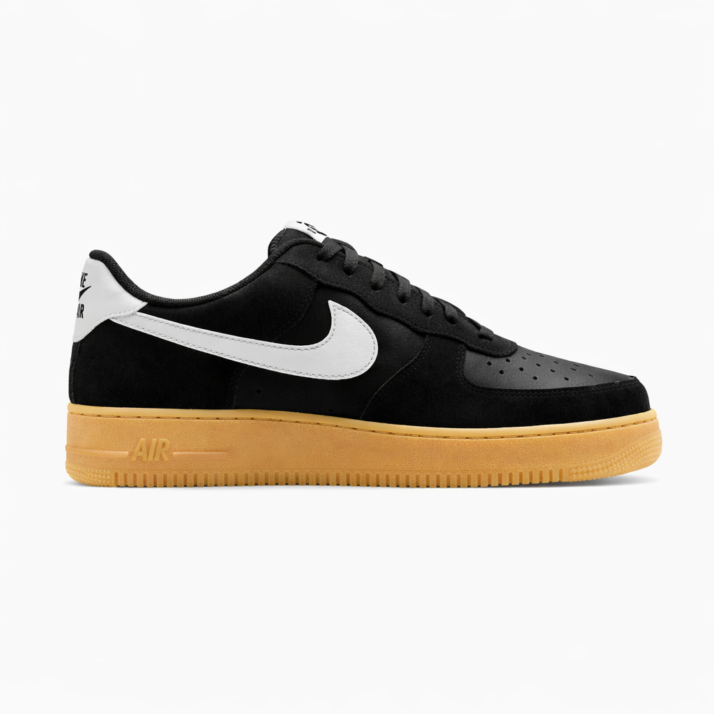 Nike Air Force 1 07 LV8 Black Suede TOP BATCH UA