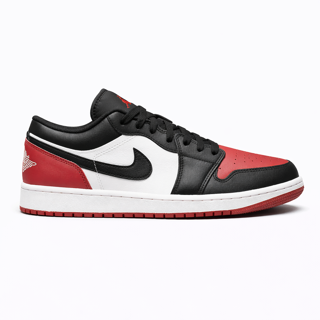Nike Air Jordan 1 Low Bred Toe 2.0 TOP BATCH UA