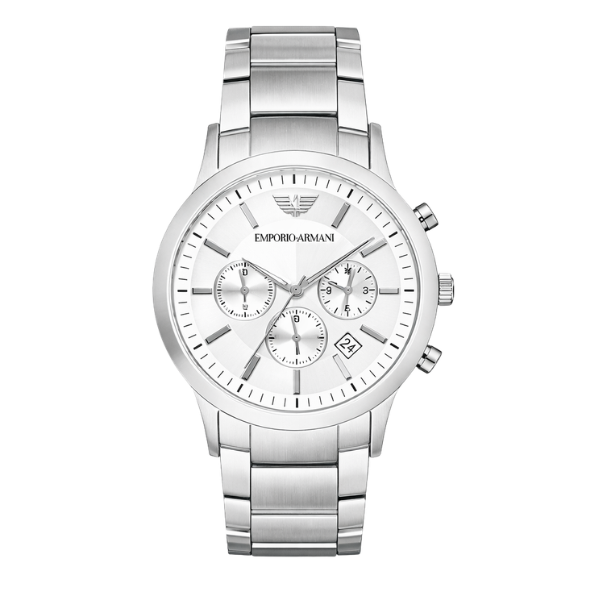 Emporio Armani Classic Silver White