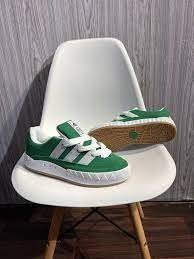 Branded Adimatic Core White Green - Image 2