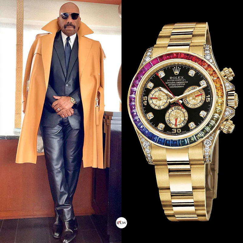 rolex rainbow daytona gold - Image 4