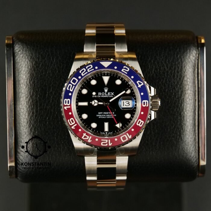GMT-Master II red and blue Cerachrom bezel black dial - Image 5