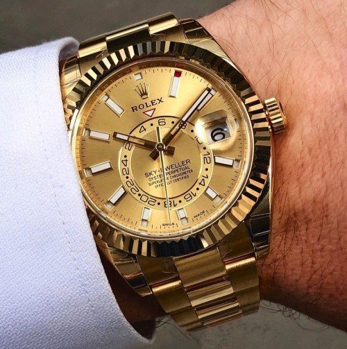 ROLEX SKY DEWLLER AUTOMATIC WATCH - Image 4