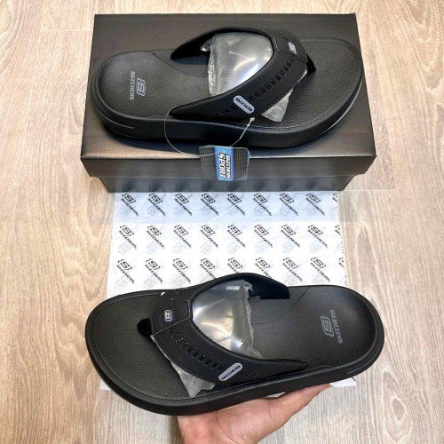 Skechers Relaxed Fit Super Comfort Premium Black Simplex